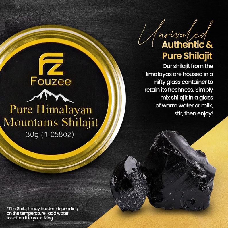 Shilajit Himalaya Fearathe In Capsule – Puro Mumijo, Alto Dosaggio 650mg, Vegano