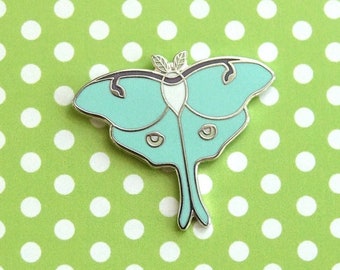 Luna Moth Enamel Pin | Luna Moth