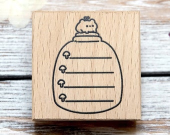 Cute Frog Memo Stamp | Cute Froggy Stamp | Cute Planner Stamp | Office Stamp | Memo Stamp