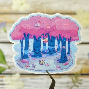 Glittery Sticker | Adventure Sprout | The Adventures of Sprout the Frog | Cute Frog Sticker | Large Sticker