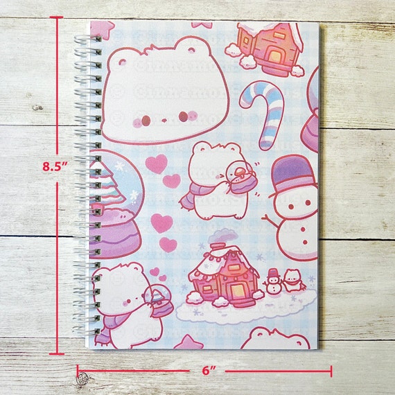 8.5x6 Sticker Book Reusable Sticker Book Sticker Collecting Book Cute Small  Sticker Book Nanuk the Polar Bear 