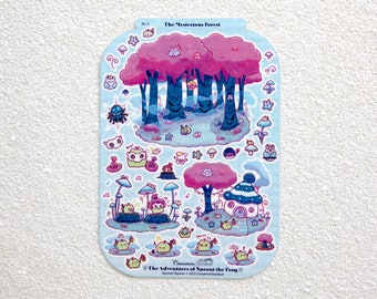 The Adventures of Sprout the Frog Glitter Sheet No. 4