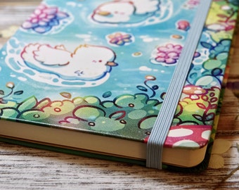 Cinnamon Stardust | 8x5 Duckie Pond Journal | Lined Paper