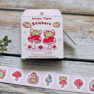 Cute Frog Stickers | Froggy Stickers | Sticker Tape | Box Of Stickers | Stickers Tapes Stickers Box