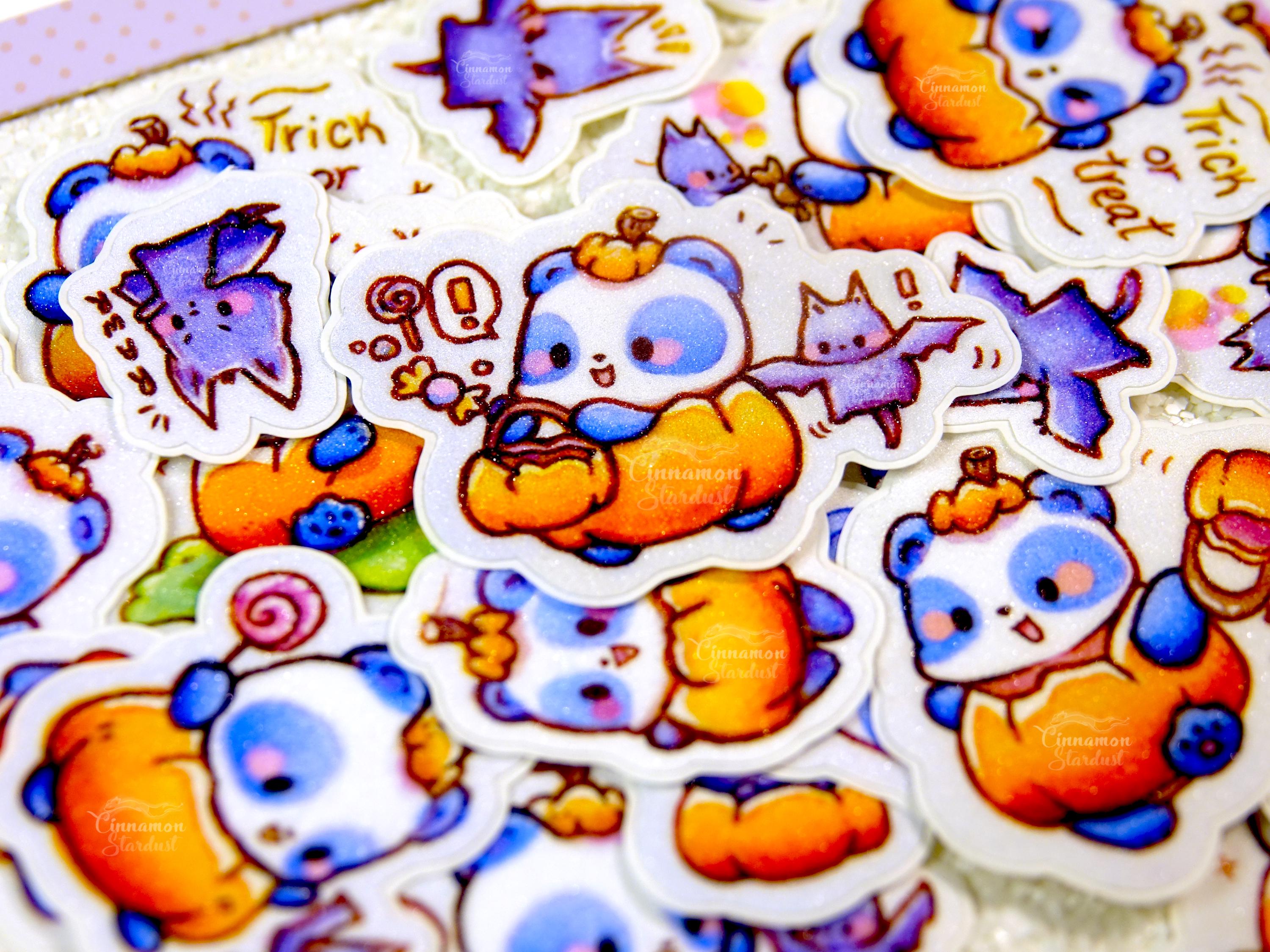 Pez Sticker Pack | Glittery Stickers