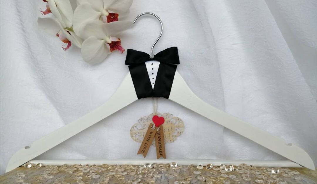 Grooms Hanger, Wedding Hanger, Suit Hanger, Hanger for Him, Wedding