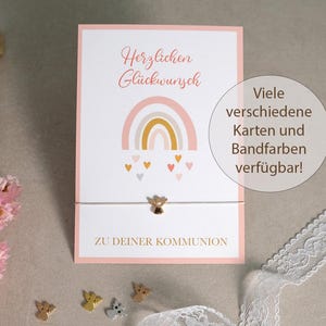 Süßes Armbändchen mit Engel | Kommunion | Konfirmation | Firmung | Geschenkidee