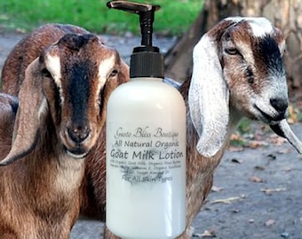 Goat Milk Lotion : Skin Moisturizing Organic Natural Pure - Choose Scent/Size