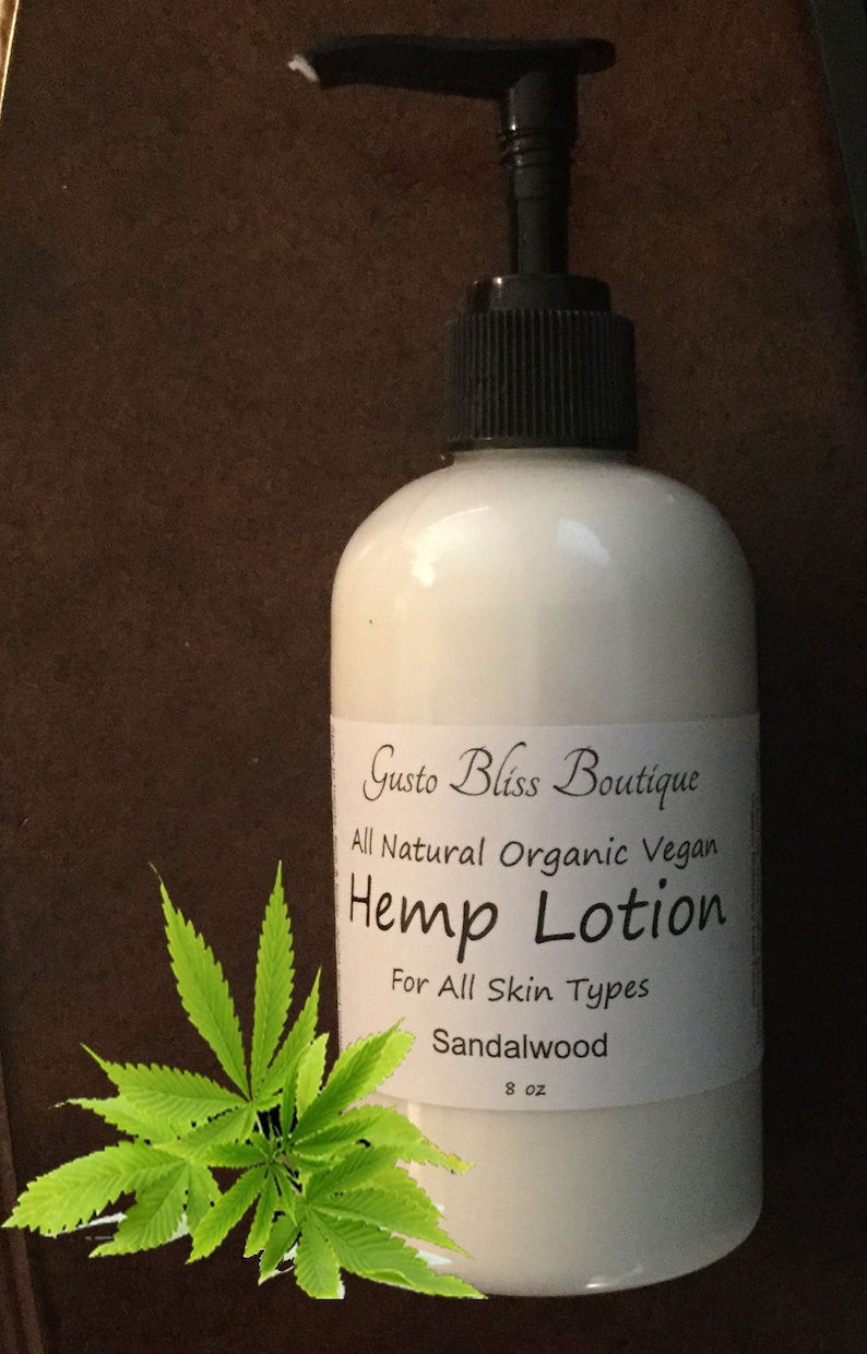 Hemp Lotion Vegan Friendly Antiaging Moisturizing Face Hand Etsy