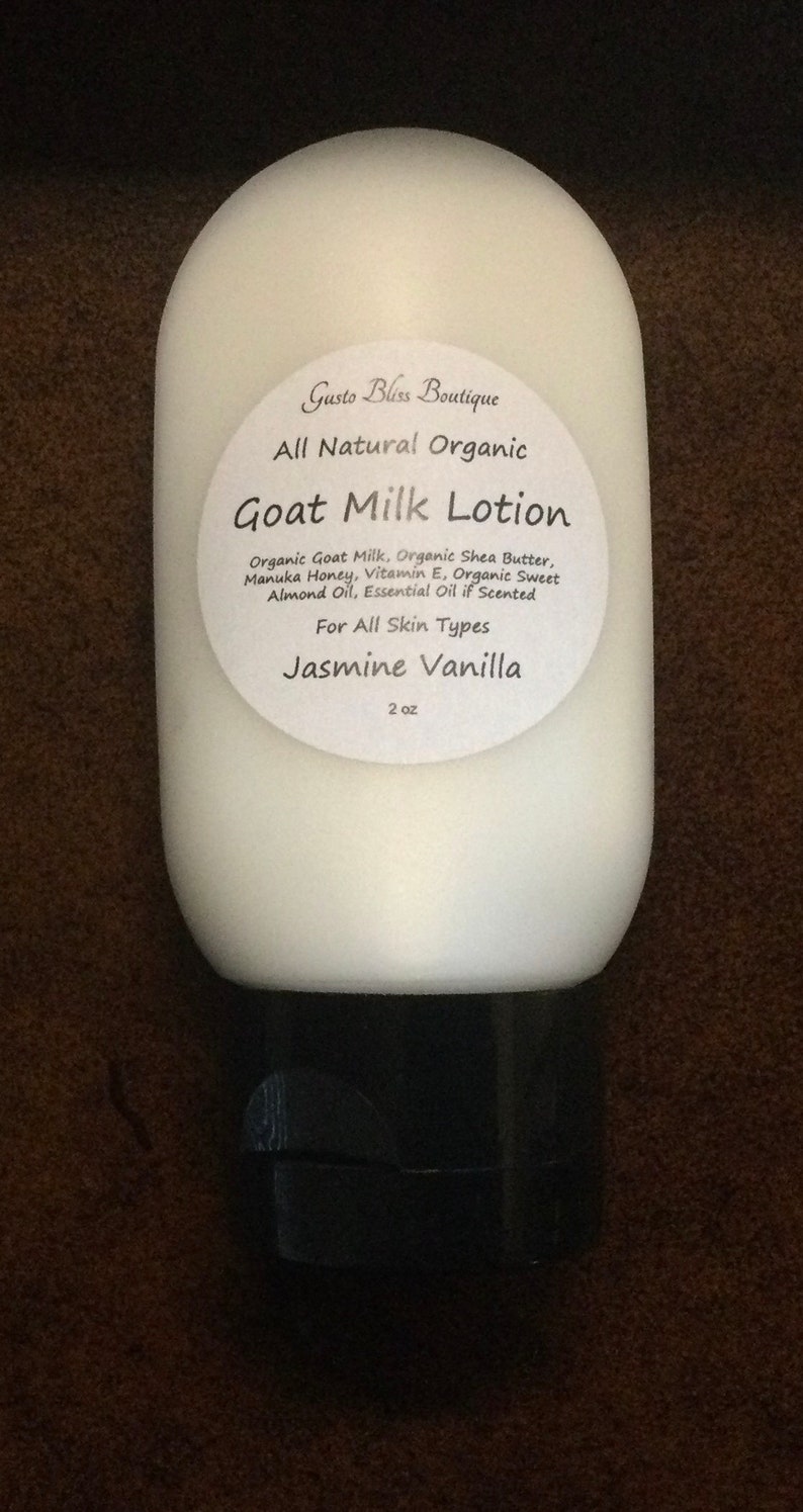 Goat Milk Moisturizing Lotion Organic Natural Pure Goat Milk Etsy