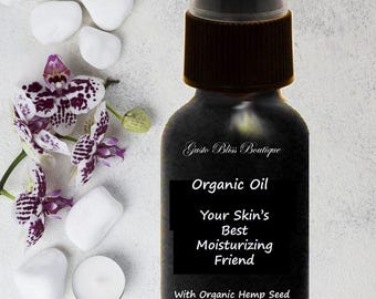Organic Face & Body Oil – Scented or Unscented