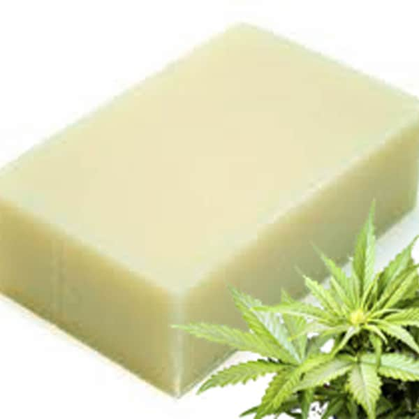 Hemp Soap Large 6.5 oz Bar Natural Organic Moisturizing Vegan Friendly Hemp Bar Soap Scented or Unscented