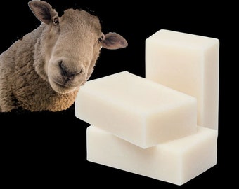 Sheep Milk Soap Bar: Hydrating for Sensitive Skin, Large 6.5 oz, Scented or Unscented