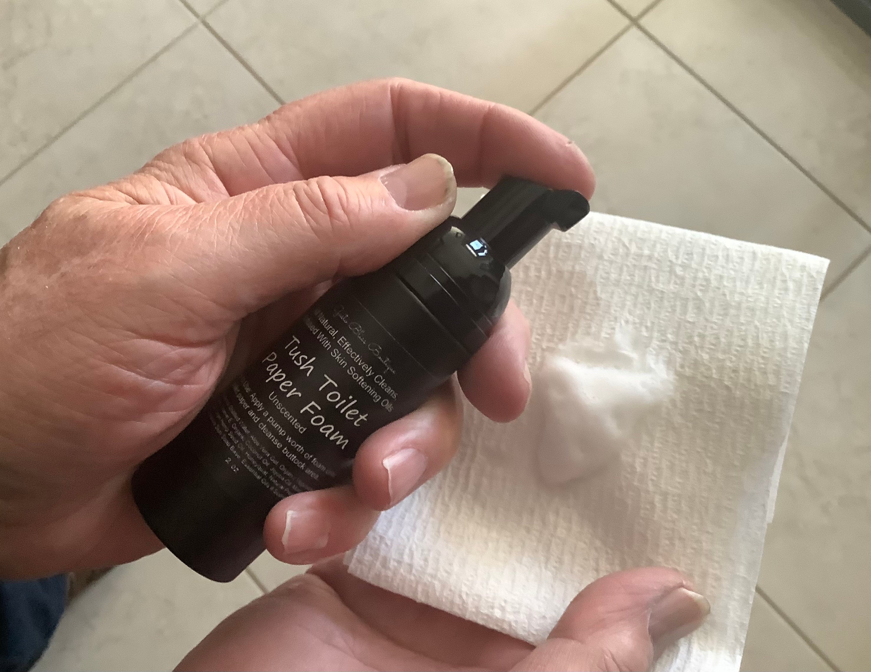 Tush Toilet Paper Foam Effective & Gentle for Entire Family Etsy