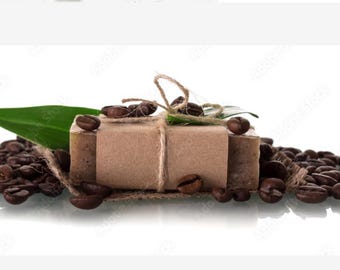 Goat Milk & Arabica Coffee Soap Bar Luxury Coffee Experience Large 6.5 oz