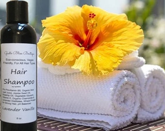 Shampoo Silky Soft Hair : Pro Vitamin B5, Organic Oils, 8 oz Scented or Non