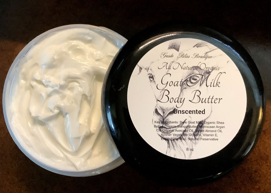 Goat Milk Body Butter Creamy Goat Milk Body Moisturizer Daily Intense