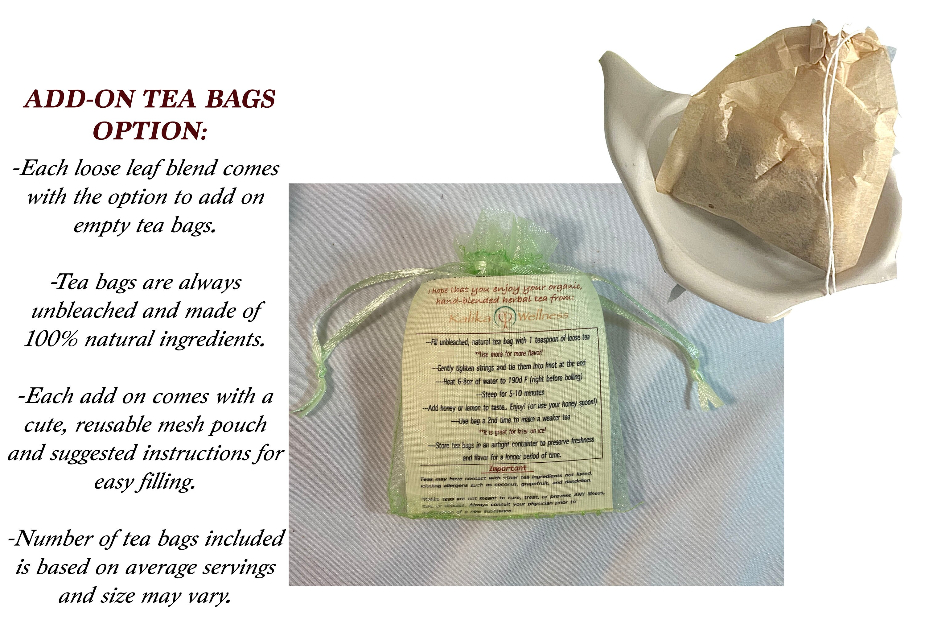 Constipation Herbal Tea Kalika Wellness PREMIUM Teas Etsy
