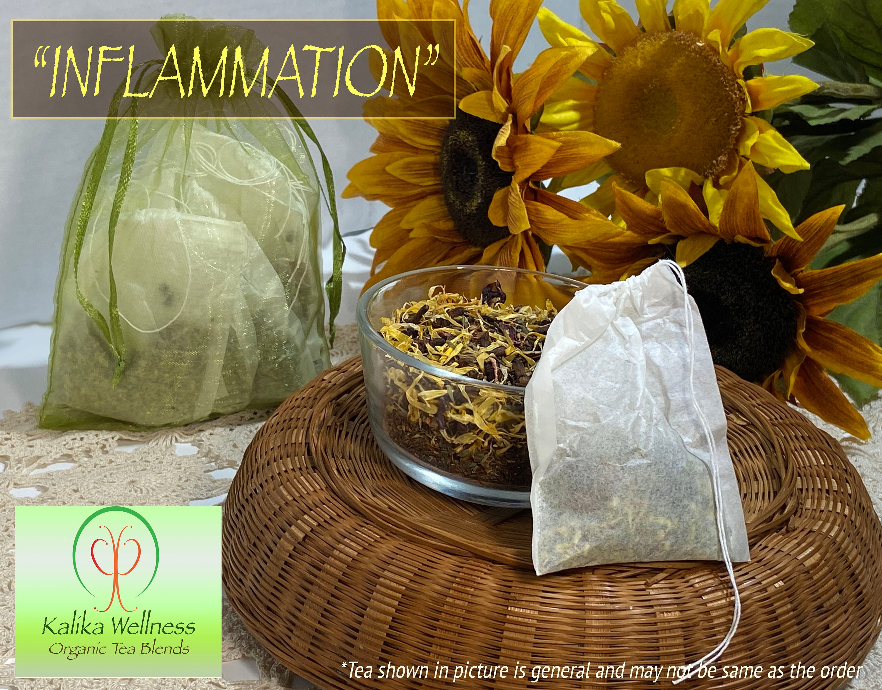 On Sale INFLAMMATION Organic Herbal Tea With Turmeric & Red Etsy UK