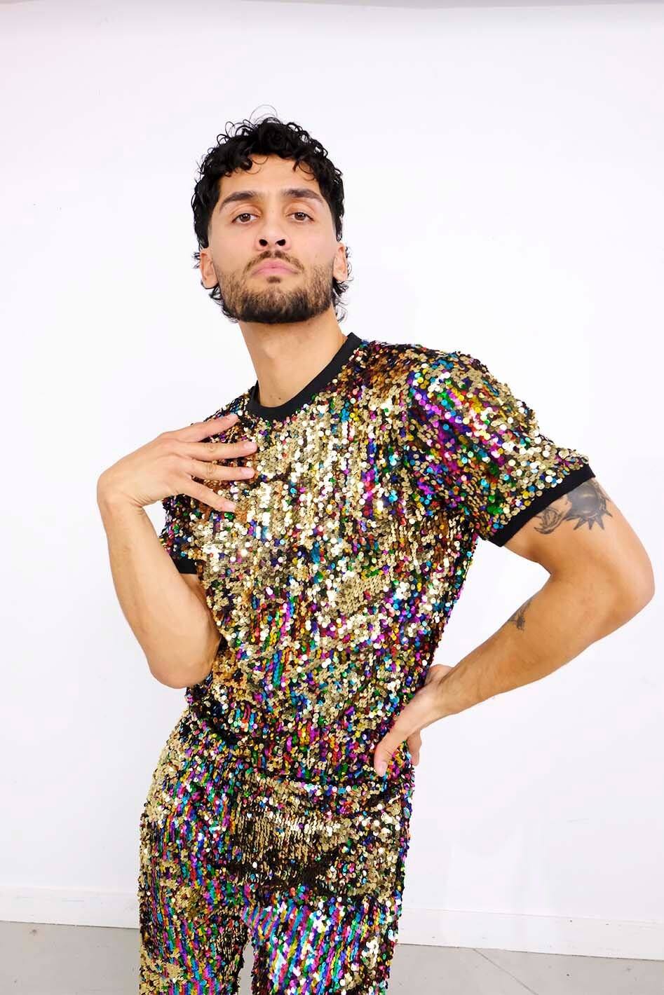 Sequin t shirt clearance india