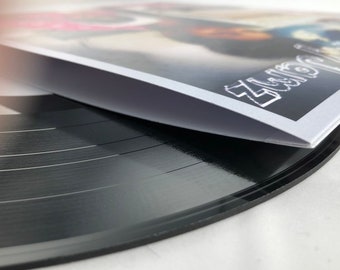 Disque vinyle 10" personnalisé : jaquette couleur et étiquettes expédition internationale