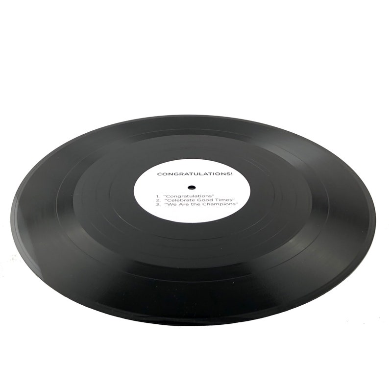10 Custom Vinyl Record w/ FullColor Record Jacket Included Etsy