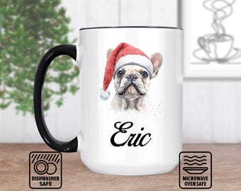 French Bulldog Mug - Custom Gift For Dog Lovers, Personalized Mug With Cute Pet Design, Unique Present For Frenchie Owners, Coffee Tea