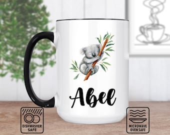 Koala Mug, Cute Koala Coffee Mug for Animal Lovers, Personalized Koala Gift with Adorable Design, Sweet Present