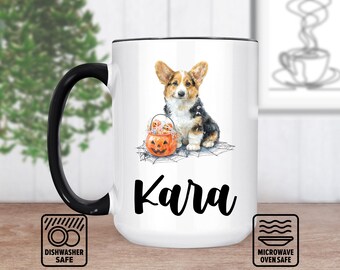Corgi Mug For Dog Lovers - Custom Gift For Pet Owners - Personalized Mug With Cute Corgi Design - Unique Present For Corgi Enthusiasts