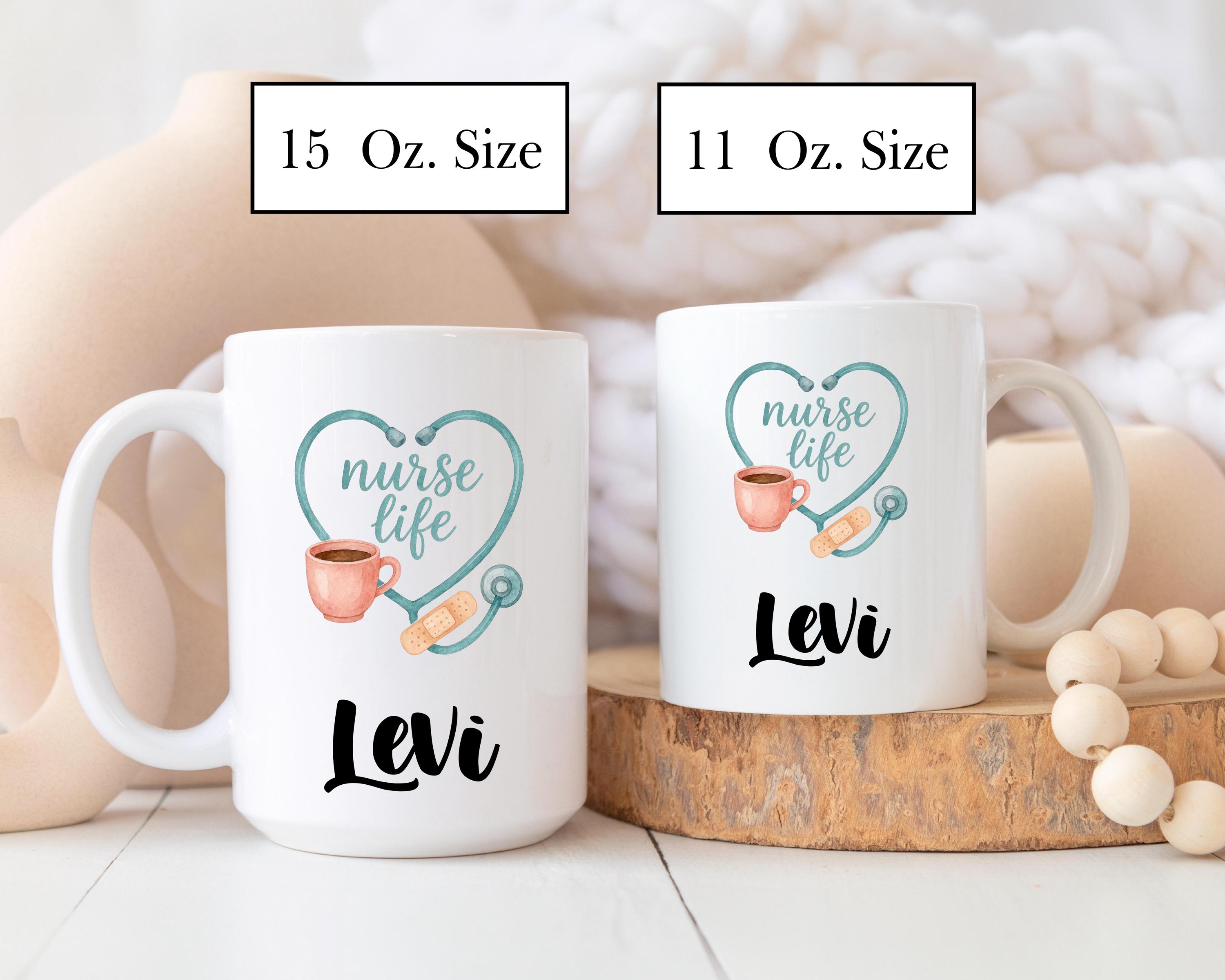 Tazza Mug - Regalo per un'infermiere Non possiamo Curare Le Persone stupide ma possiamo sedarli - Idee Regalo Originali, Tazze con Scritte, sorprese/Regali per Lui. Ceramica 350 mL / 11oz