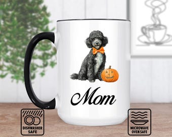 Pudel Tasse für Hundeliebhaber - individuelles Geschenk für Haustierbesitzer - personalisierte Tasse mit Namen - einzigartiges Geschenk für Pudel-Enthusiasten - 11 Unze