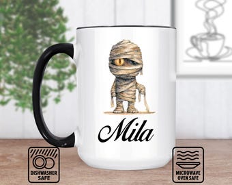 Mummy Mug Gift For Mother's Day - Customizable Design - Personalized Mug With Name - Unique Present For Mum - Ceramic Coffee Tea Mug