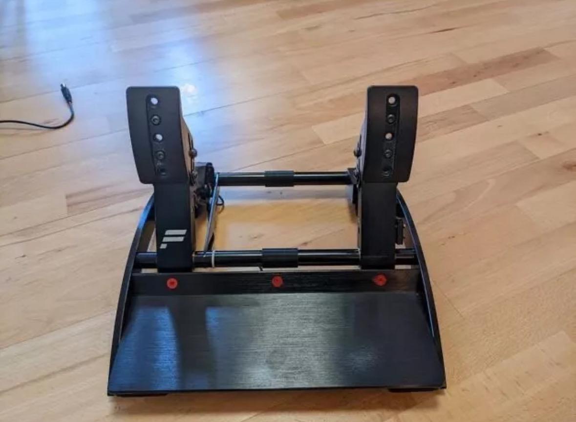 Fanatec Clubsport V3 Pedal Spacer Kit - Brake Reposition & Clutch Delete (Crew UK)