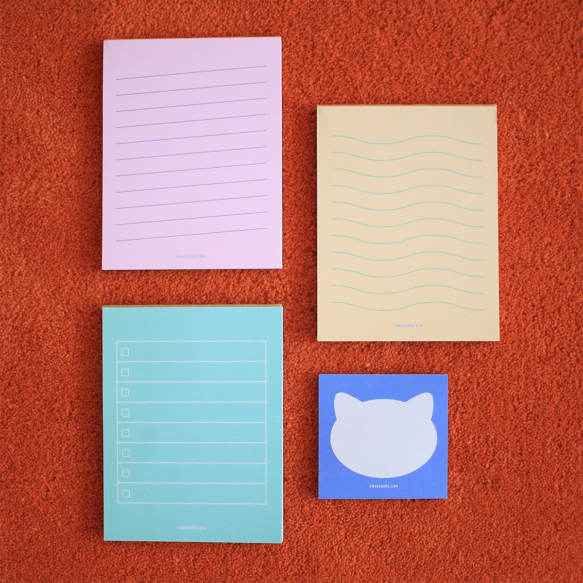 Cute Stationery Notepads Lined Checklist to Do List Etsy