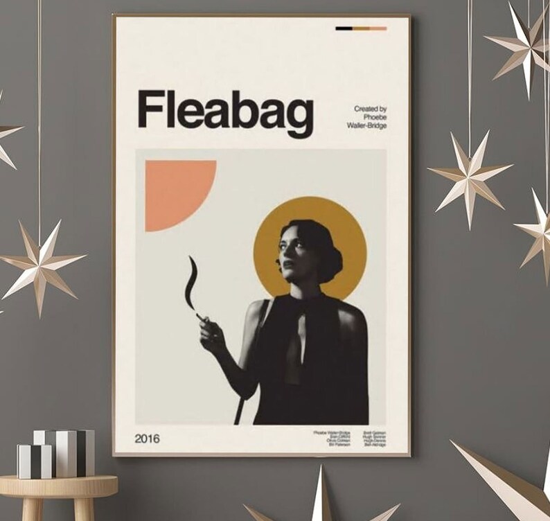 Fleabag Poster Fleabag Illustration Fleabag Gift Fleabag Etsy