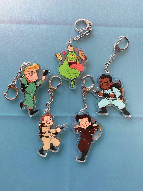 Ghostbusters Keychains Etsy