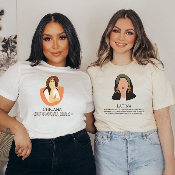 Limited Edition- Chicana T-shirt, Mexican American Shirt Women 