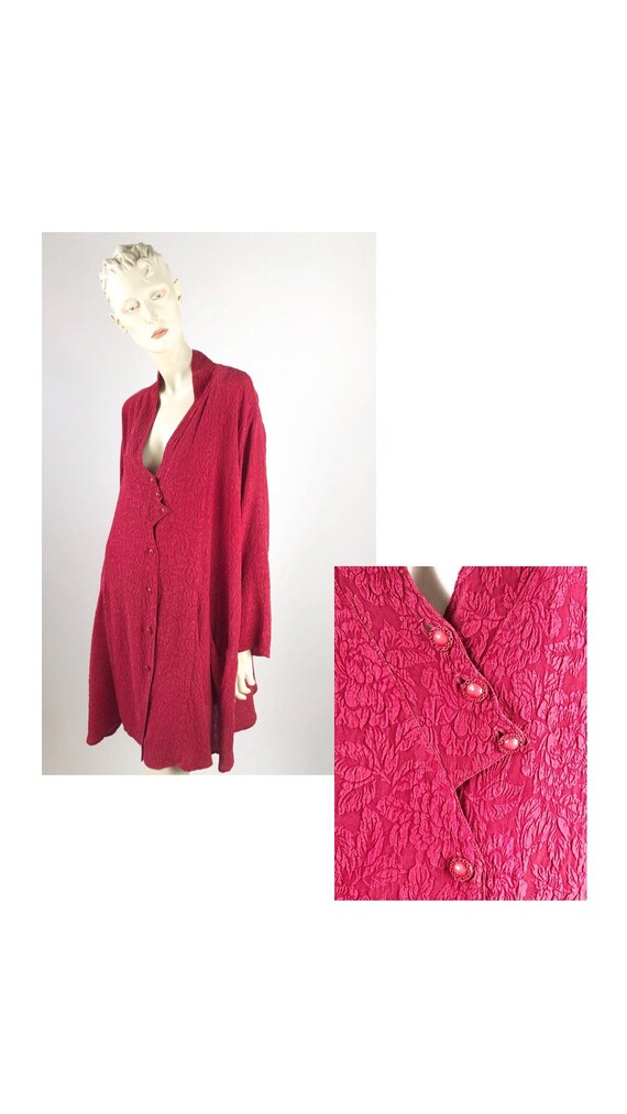 1980s Vintage Blouse//Vintage silk Blouse//one siz