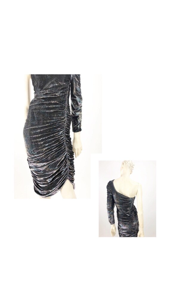 1980s Vintage GLAM// studio 54// rainbow glitter/