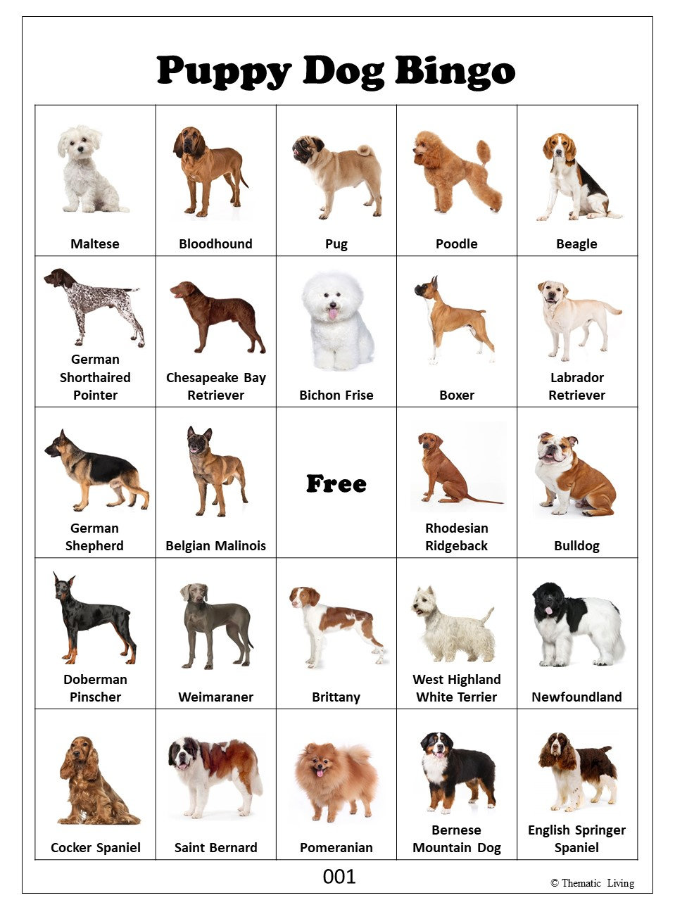 30-puppy-dog-bingo-cards-dog-birthday-party-game-dog-breeds-etsy-espa-a