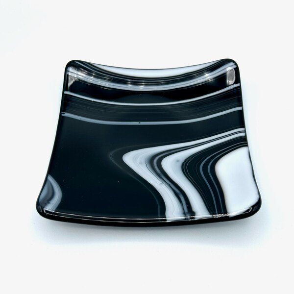 Fused Glass Plate Etsy