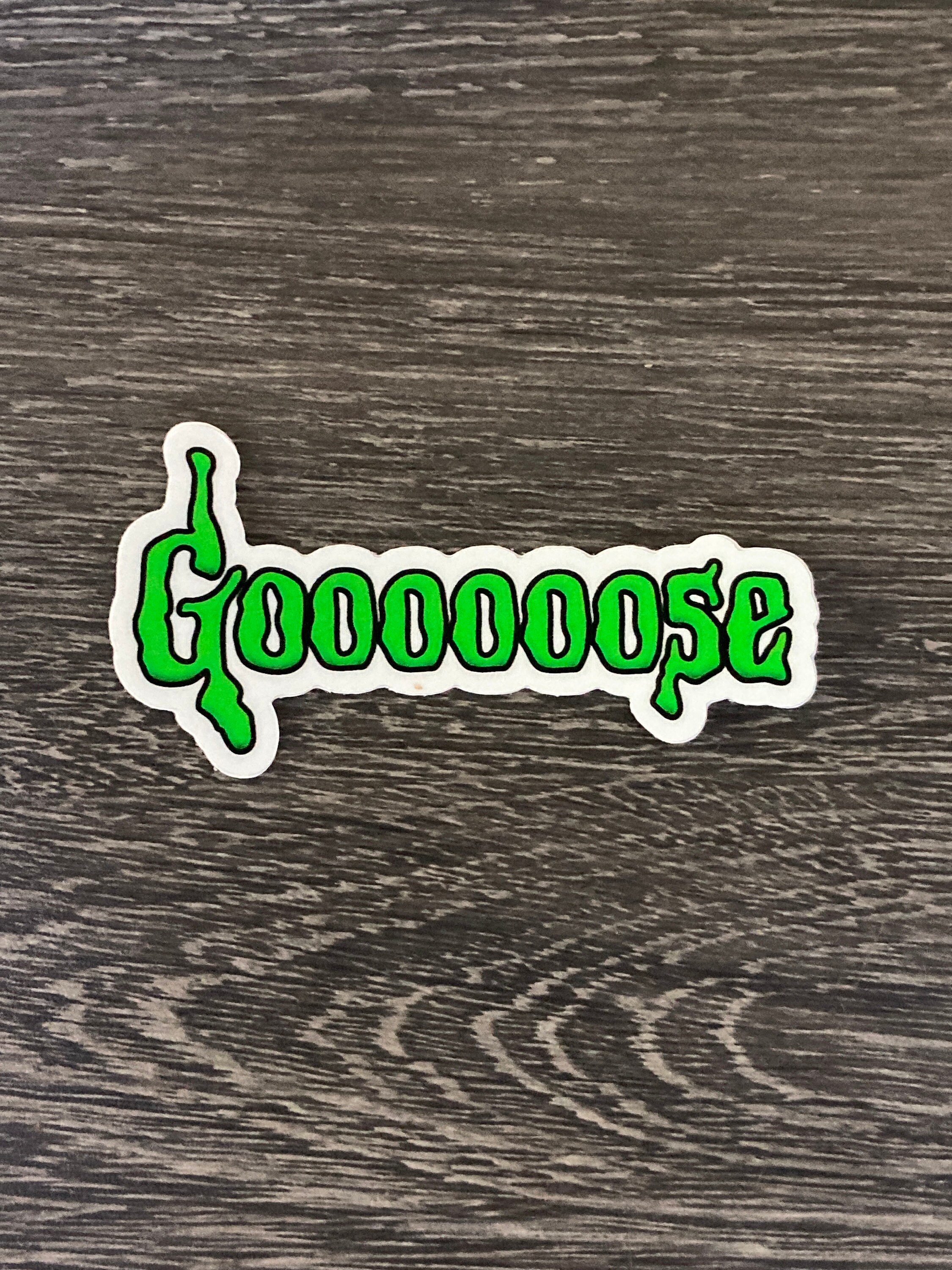 Goose the Band Sticker Goosebumps Book Theme Sticker BACK - Etsy