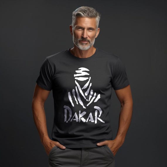 Rallye Dakar, impression DTF en toile Bella noire toutes les