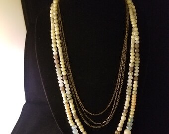Multi-strand Layered Necklace Bohemian Style