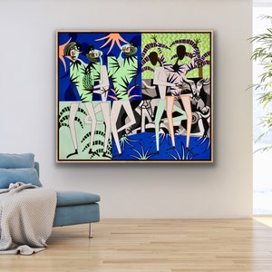 acrylic on canvas 118, 110x130 (cm),worldwide shipping,figurative , handmade original, figurative artwork not ready to hang!!