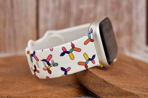 Balloon Animal Silicone Watch Band Compatible With Apple Watch Etsy