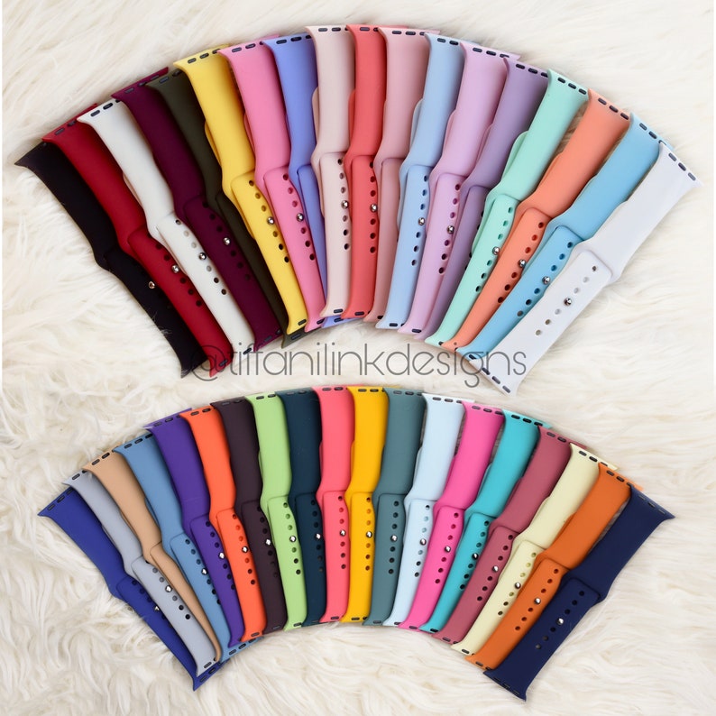 Silicone Watch Band for Apple Watch image 0