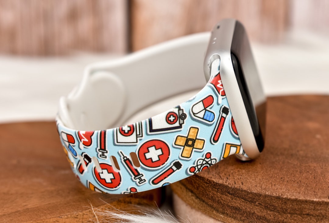 Nurse Medical RN Paramedic Doctor Silicone Watch Band Compatible With