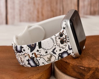 Witches Potion Silicone Watch Band compatible with Apple Watch Fitbit Samsung Garmin