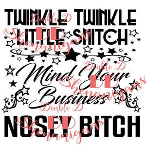 Twinkle Twinkle SVG.  Digital download includes SVG, pdf, PNG, and dxf files